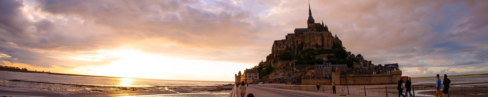 Vistez le mont saint michel en Normandie