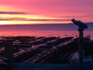 Sunset on cancale