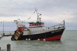 bateau de pêche à Cancale