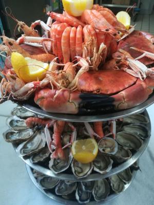 plateau de fruits de mer cancale