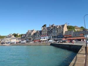 Fishing port near mont saint michel